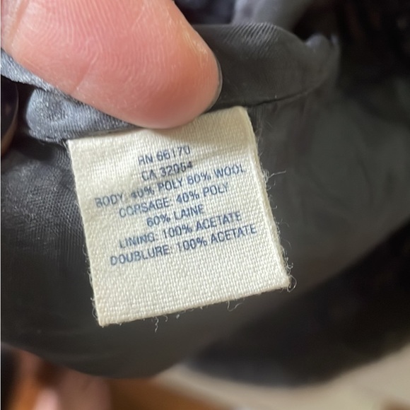 Maeve Charmed Charcoal Ruffle Dress from Anthropologie - Picture 5 of 5